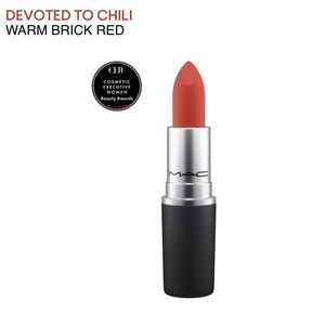 Mac Powder Kiss Lipstick in Devoted to Chili
